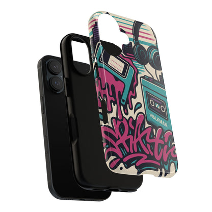 Retro Beats • Apple iPhone 16 • MagSafe® Magnetic Tough Case