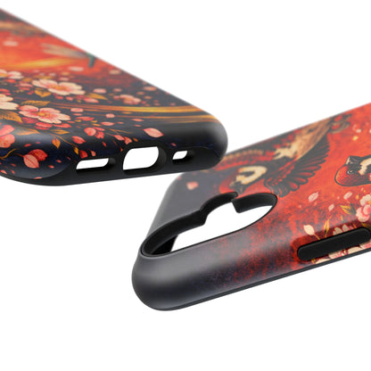 Quiet Witness – Fleeting Mercy • Obsidian Irezumi™ • Apple iPhone 17 Pro • MagSafe Tough Case