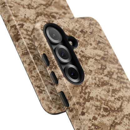 Desert Storm Camo • Samsung Galaxy S25 • Tough Case • Wireless Friendly