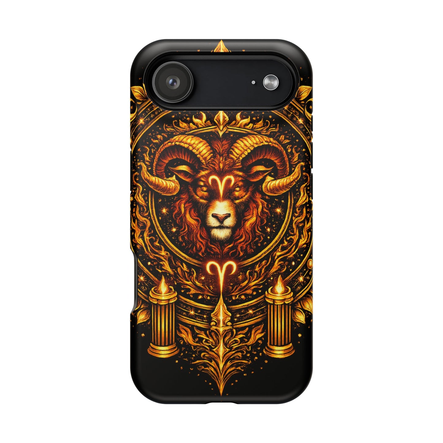 Aries • Elemental Armor • Inferno Authority • Apple iPhone 17 Pro • MagSafe Tough Case