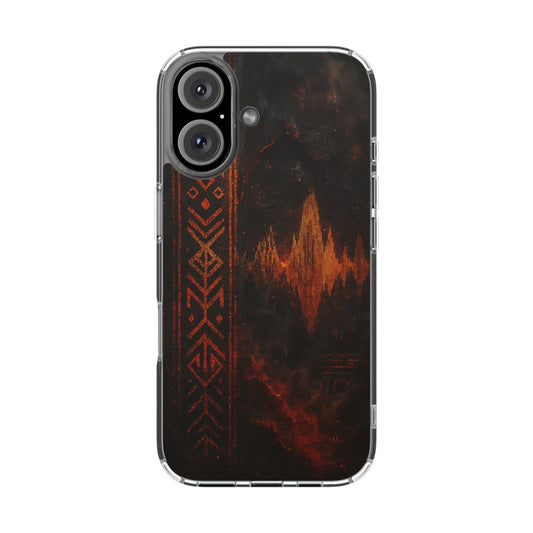 Tribal Pulse • Apple iPhone 16 • Clear Case