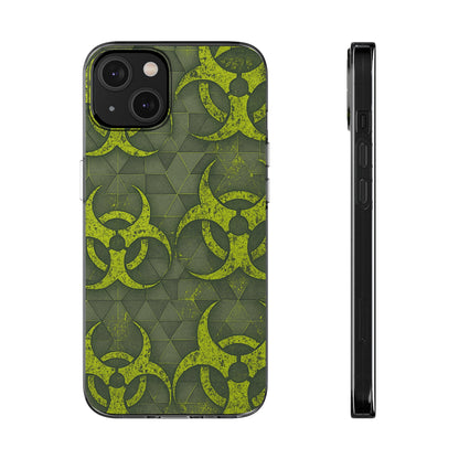 Hazmat Hybrid • Apple iPhone 14 • Flexi Clear Case