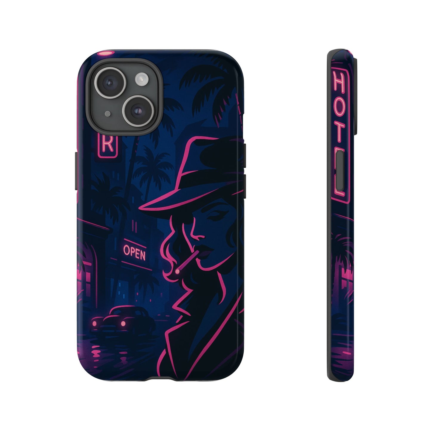 Neon Noir • Apple iPhone 15 • MagSafe® Tough Case
