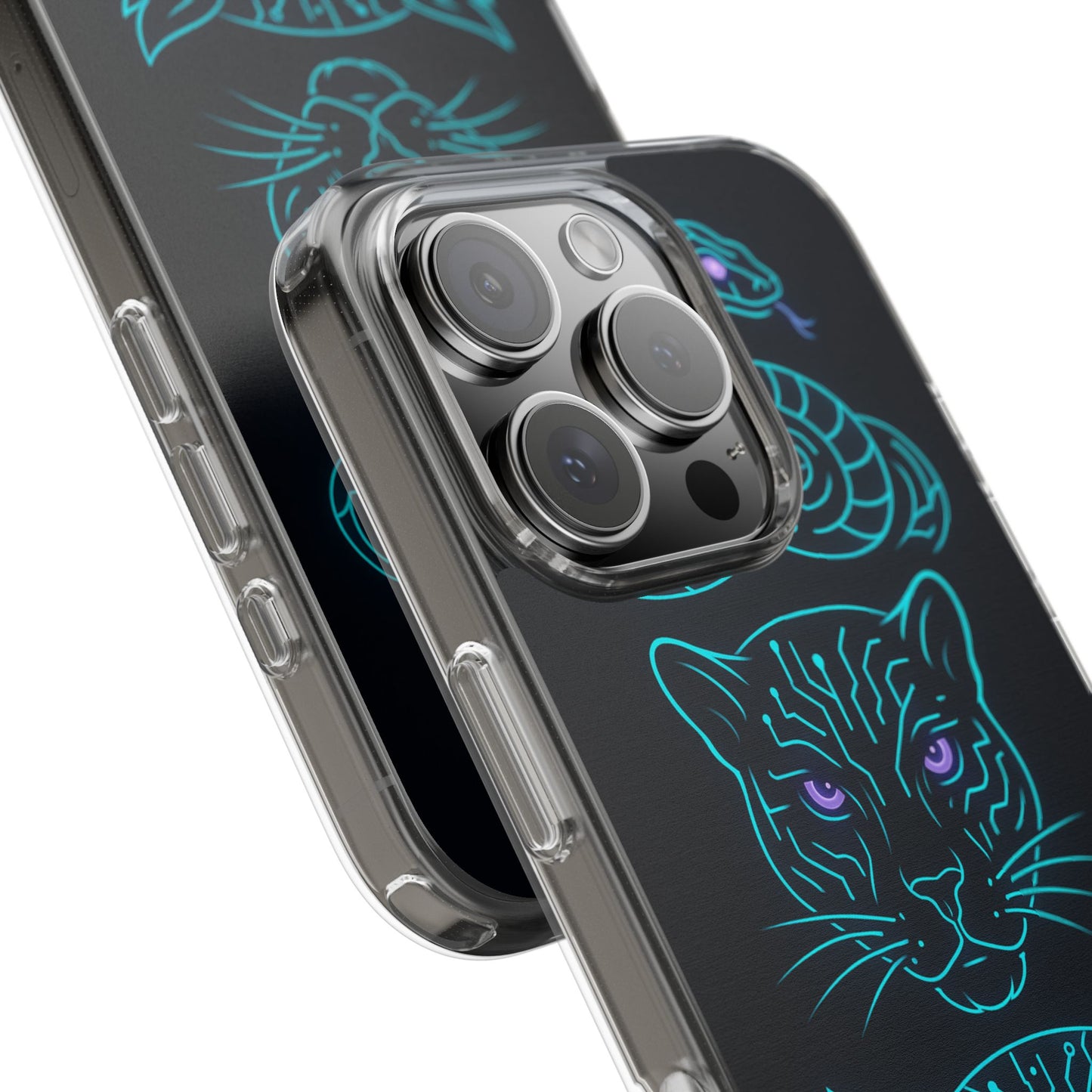 Mystic Midnight • Apple iPhone 16 • Clear Case