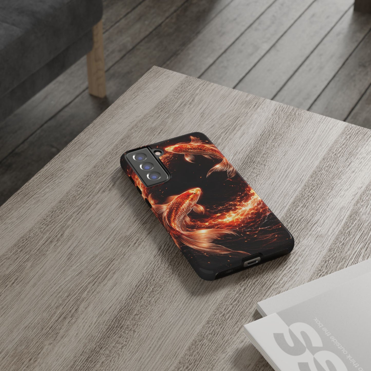 Fire Koi • Samsung Galaxy S21 • MagSafe® Tough Case • Wireless Friendly