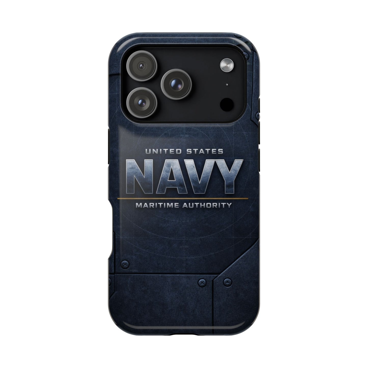 Navy • Sentinel Series • Maritime Authority • Apple iPhone 17 Pro • MagSafe Tough Case