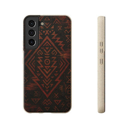 Tribal Glitch • Samsung Galaxy S22 Eco-Friendly Phone Case
