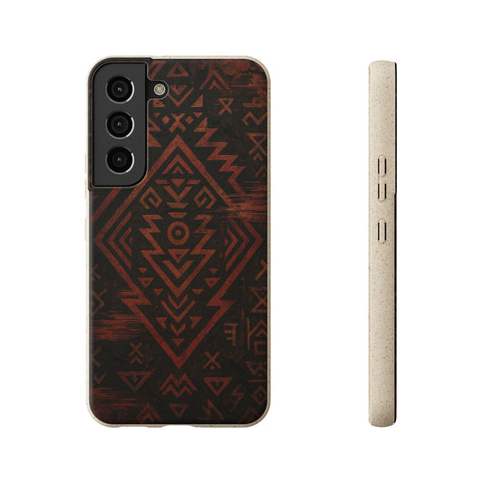 Tribal Glitch • Samsung Galaxy S22 Eco-Friendly Phone Case