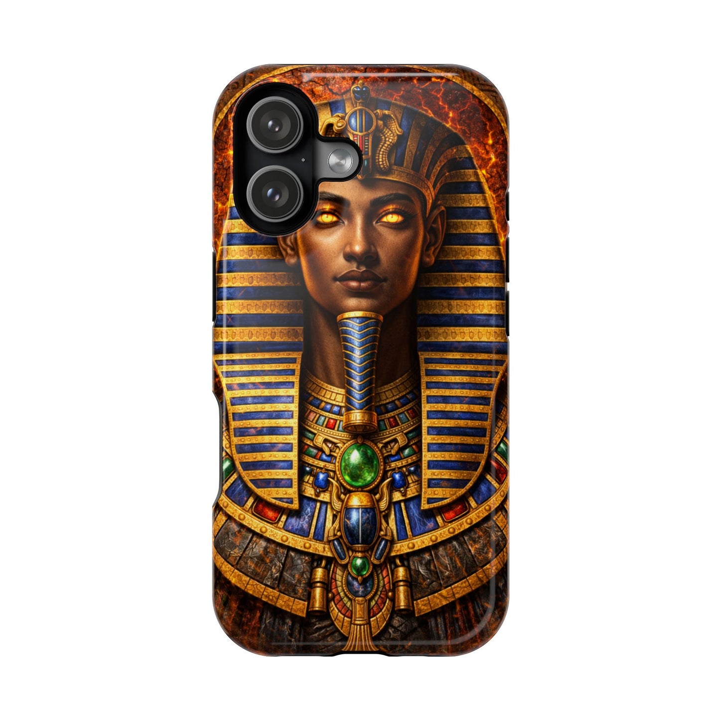 Tut • Royal • Egyptian Hieroglyphics™ Series • Apple iPhone 17 Pro • MagSafe® Tough Case