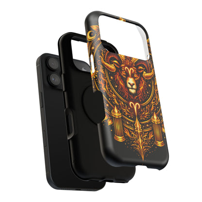 Aries • Elemental Armor • Inferno Authority • Apple iPhone 17 Pro • MagSafe Tough Case