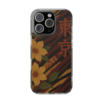 Tiger Petal • Apple iPhone 16 • Clear Case