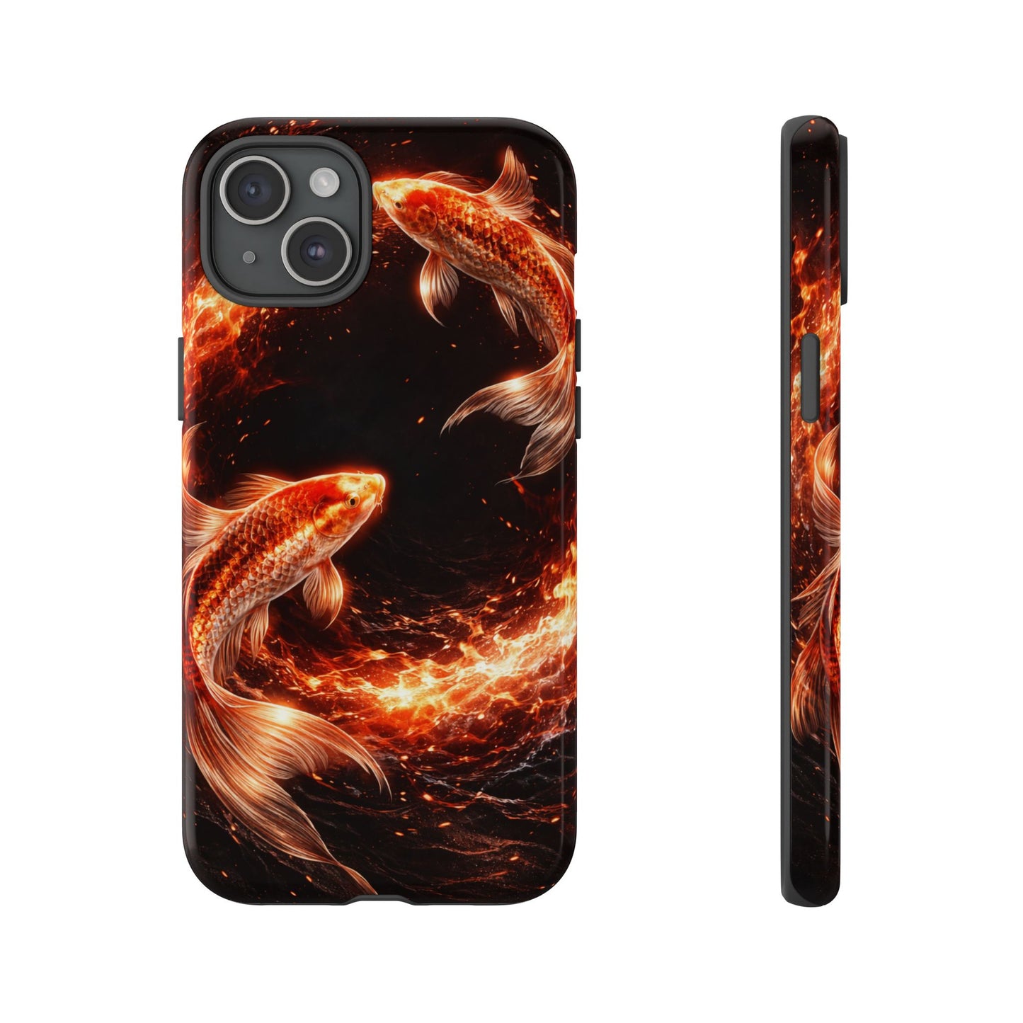 Fire Koi • Apple iPhone 15 • MagSafe® Tough Case