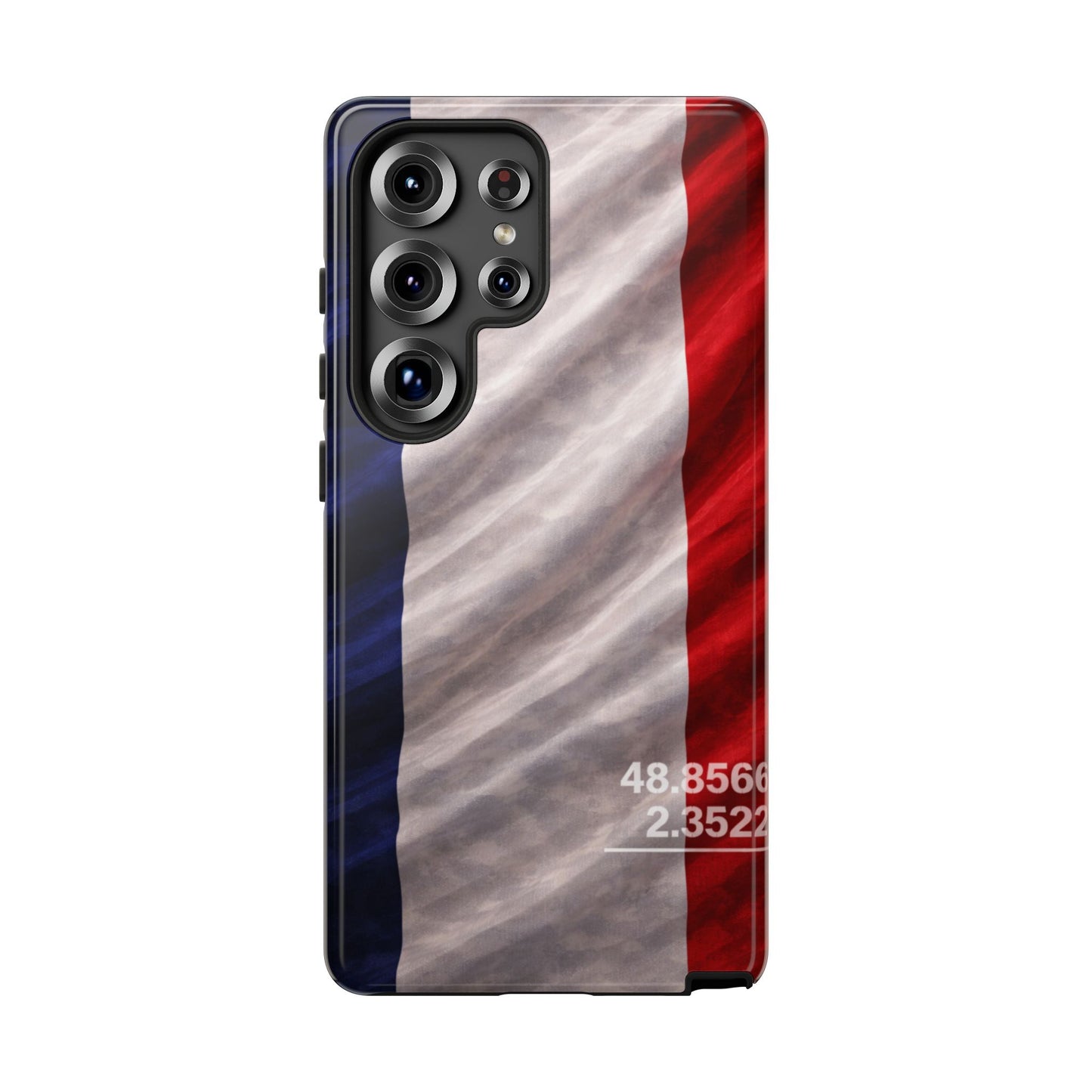 France • Street Sovereign – Tricolore Precision • Samsung Galaxy S25 • Wireless Friendly • Tough Case