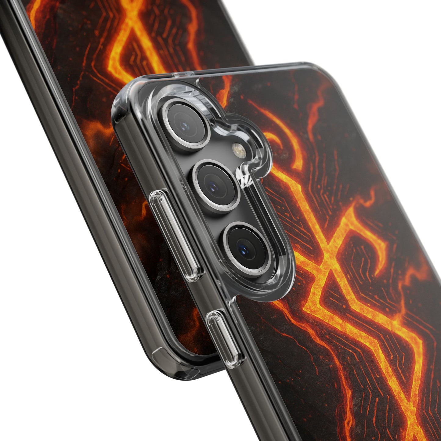 Molten Glyph • Samsung Galaxy S24 • Clear Case