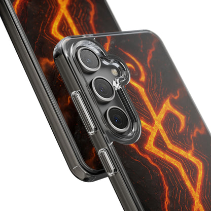 Molten Glyph • Samsung Galaxy S24 • Clear Case