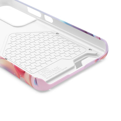 Droid Joy • Samsung Galaxy S22 • Tough Case with Card Holder • Wireless Friendly