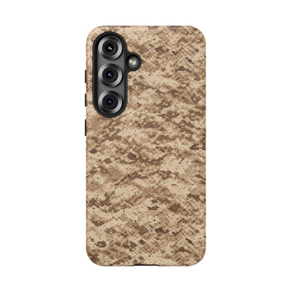 Desert Storm Camo • Samsung Galaxy S25 • Tough Case • Wireless Friendly