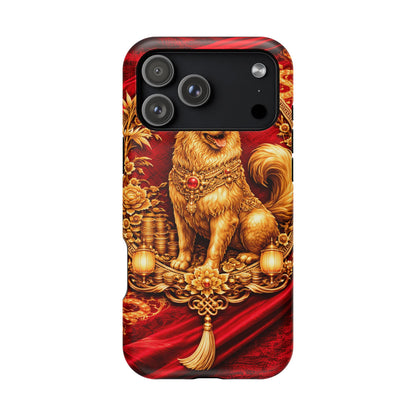 Dog • Lunar Armor • Imperial Banner • Apple iPhone 17 Pro • MagSafe Tough Case