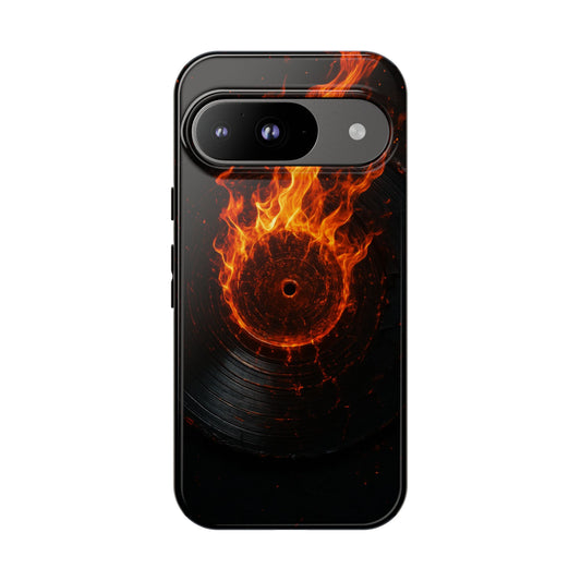 Vinyl Inferno • Google Pixel 9 • MagSafe® Magnetic Tough Case