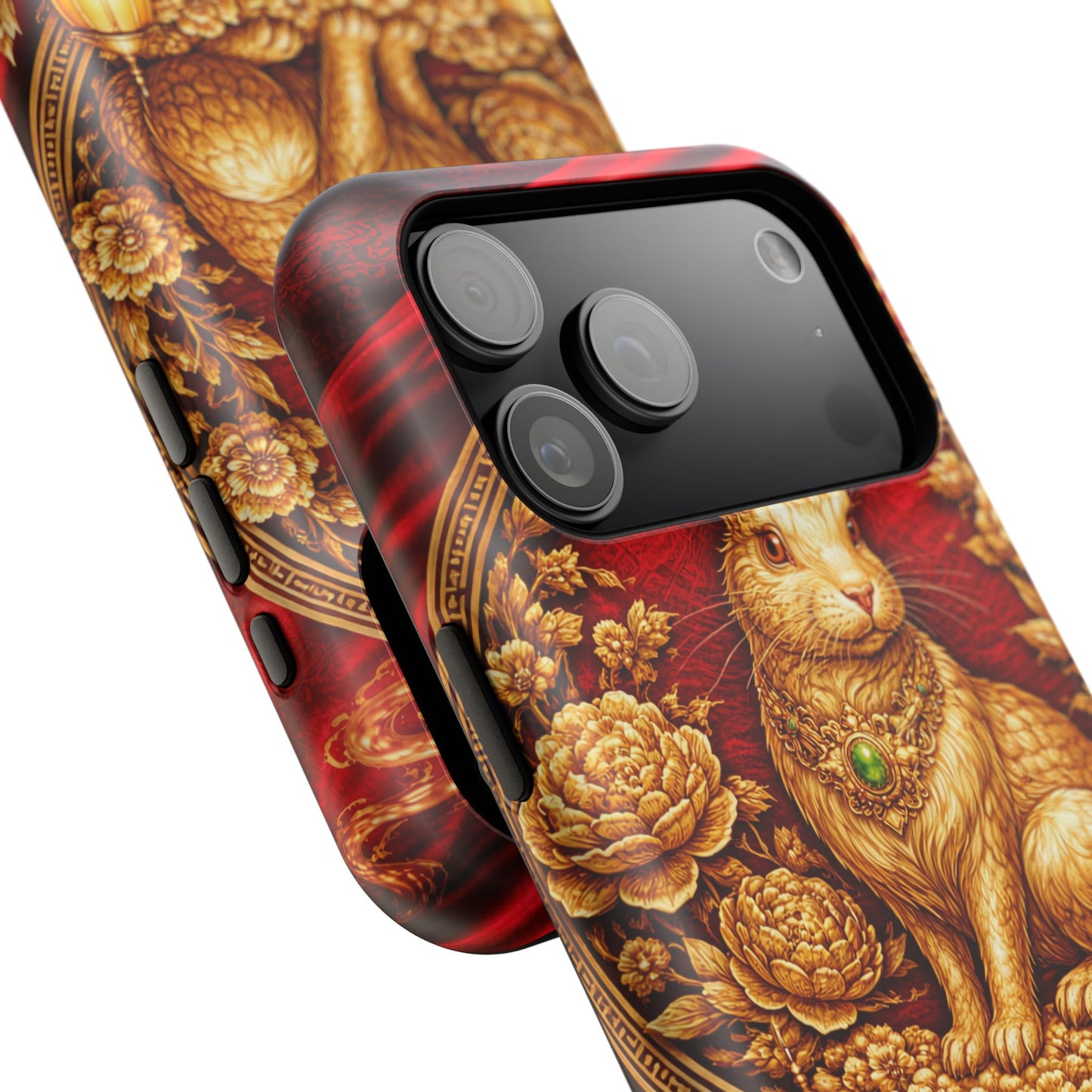 Rabbit • Lunar Armor • Imperial Banner • Apple iPhone 17 Pro • MagSafe Tough Case