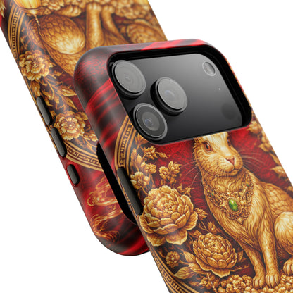 Rabbit • Lunar Armor • Imperial Banner • Apple iPhone 17 Pro • MagSafe Tough Case