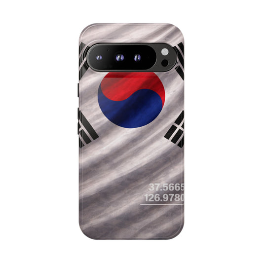 South Korea • Street Sovereign – Seoul Vector • Google Pixel 9 • Tough Case • Wireless Friendly