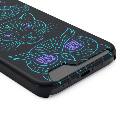 Mystic Midnight • Apple iPhone 13 • MagSafe® Tough Case with Card Holder