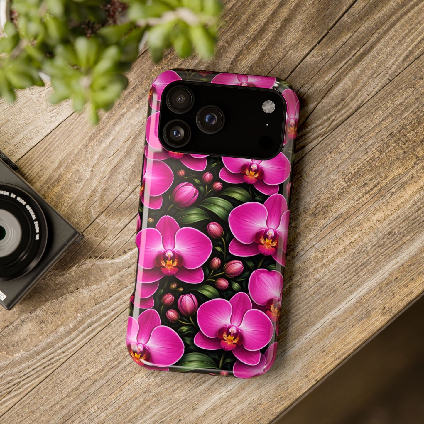 Velvet Orchid • Floral Fusion • Apple iPhone 17 Pro • MagSafe® Tough Case