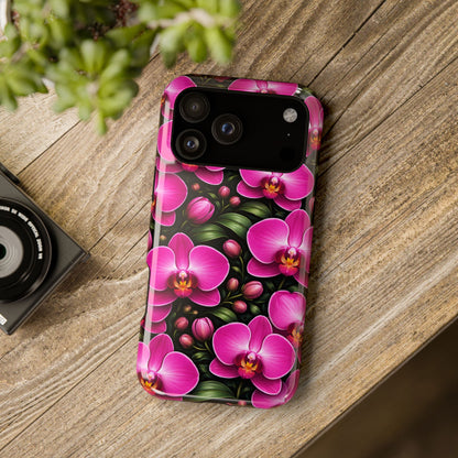 Velvet Orchid • Floral Fusion • Apple iPhone 17 Pro • MagSafe® Tough Case