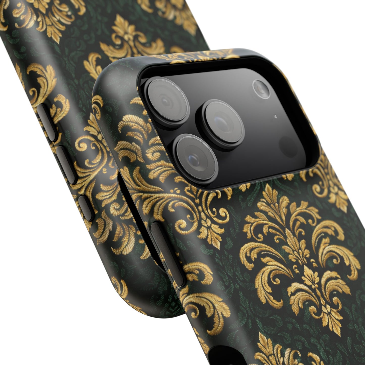 Valmont Atelier • Velvet Dynasty™ Royal Weave • iPhone 17 Pro • Tough Case • MagSafe®