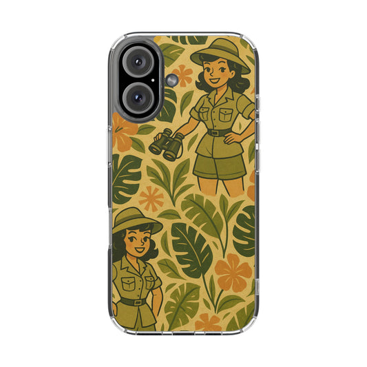 Urban Safari • Apple iPhone 16 • Clear Case