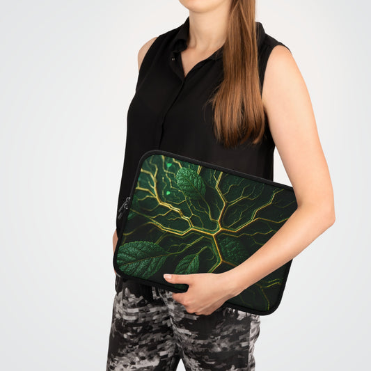 Macro Flora • Dual Zipper Laptop Sleeve