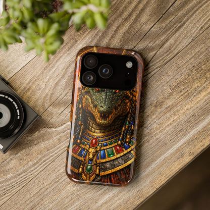 Sobek • Dominion • Egyptian Hieroglyphics™ Series • Apple iPhone 17 Pro • MagSafe® Tough Case