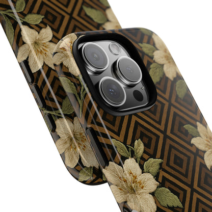 Velvet Bloom • Apple iPhone 16 • MagSafe® Tough Case