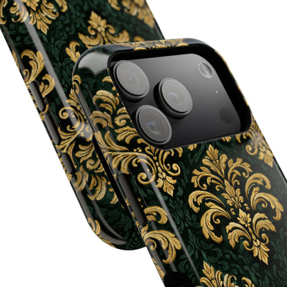 Valmont Atelier • Velvet Dynasty™ Royal Weave • iPhone 17 Pro • Tough Case • MagSafe®