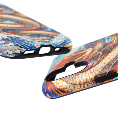 Heaven’s Mandate – Sovereign Oath • Obsidian Irezumi™ • Apple iPhone 17 Pro • MagSafe Tough Case