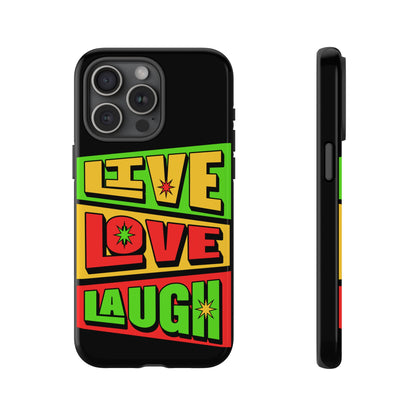 Live Love Laugh • Apple iPhone 15 • MagSafe® Tough Case