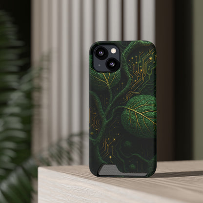 Tech Flora • Apple iPhone 13 • MagSafe® Tough Case with Card Holder