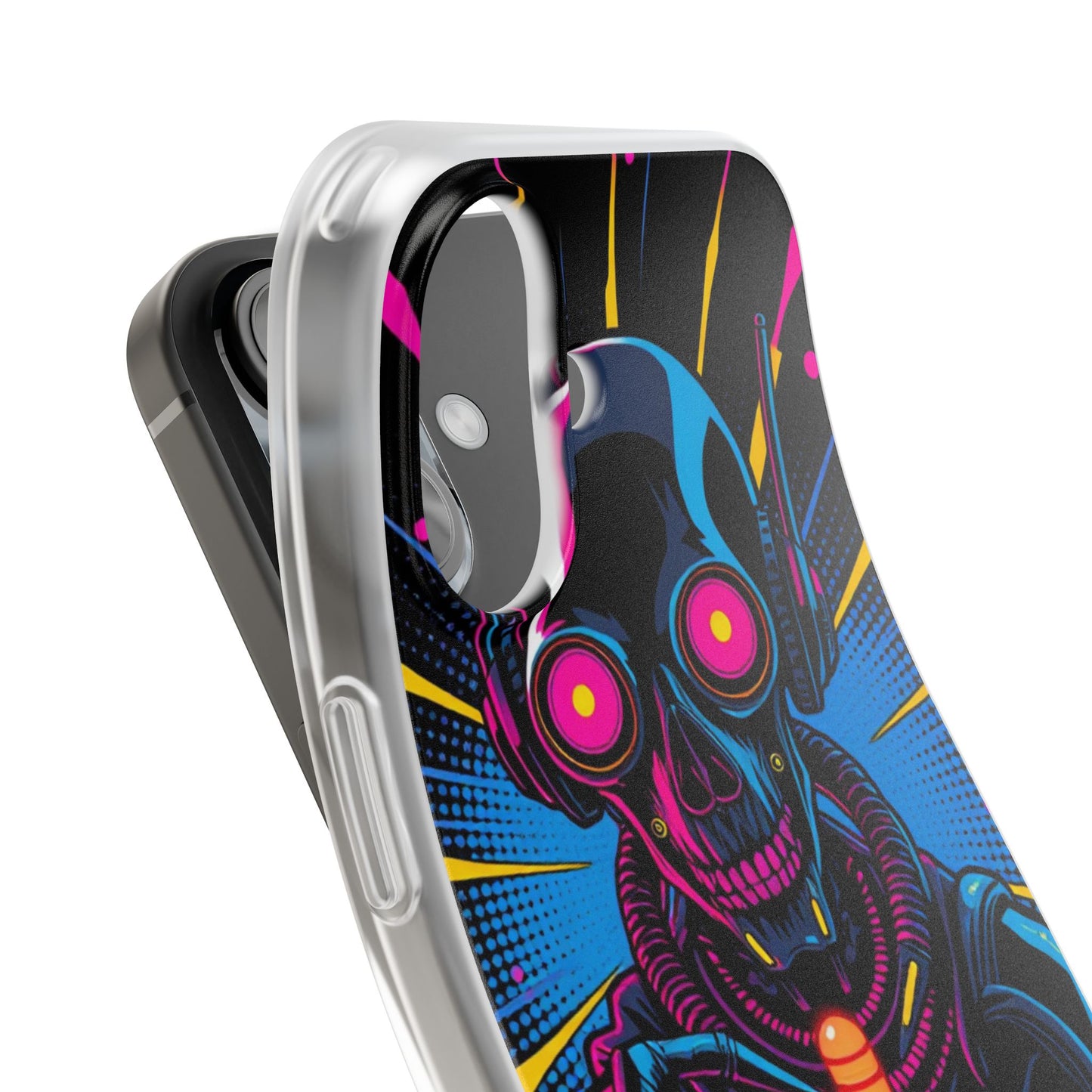 Neon Reaper • Apple iPhone 16 • Flexi Clear Case