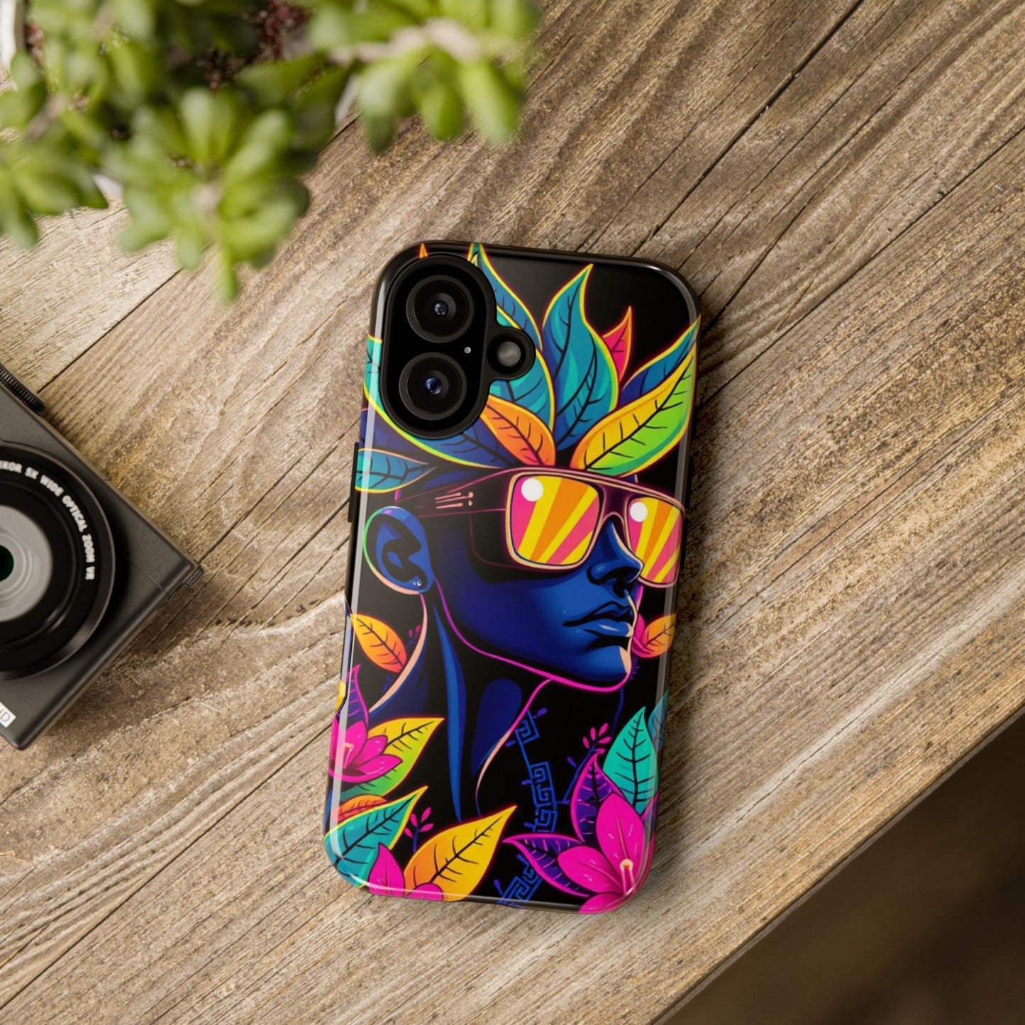 Neon Punk • Apple iPhone 16 • MagSafe® Magnetic Tough Case