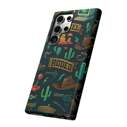 Pixel Rodeo • Samsung Galaxy S23 • Tough Case • Wireless Friendly