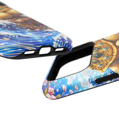 Stonebound Patience – Eternal Foundation • Obsidian Irezumi™ • Apple iPhone 17 Pro • MagSafe Tough Case