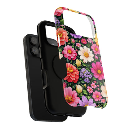 Untamed Garden • Floral Fusion • Apple iPhone 17 Pro • MagSafe® Tough Case