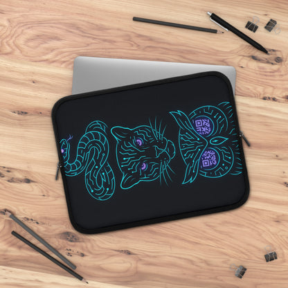 Mystic Midnight • Dual Zipper Laptop Sleeve