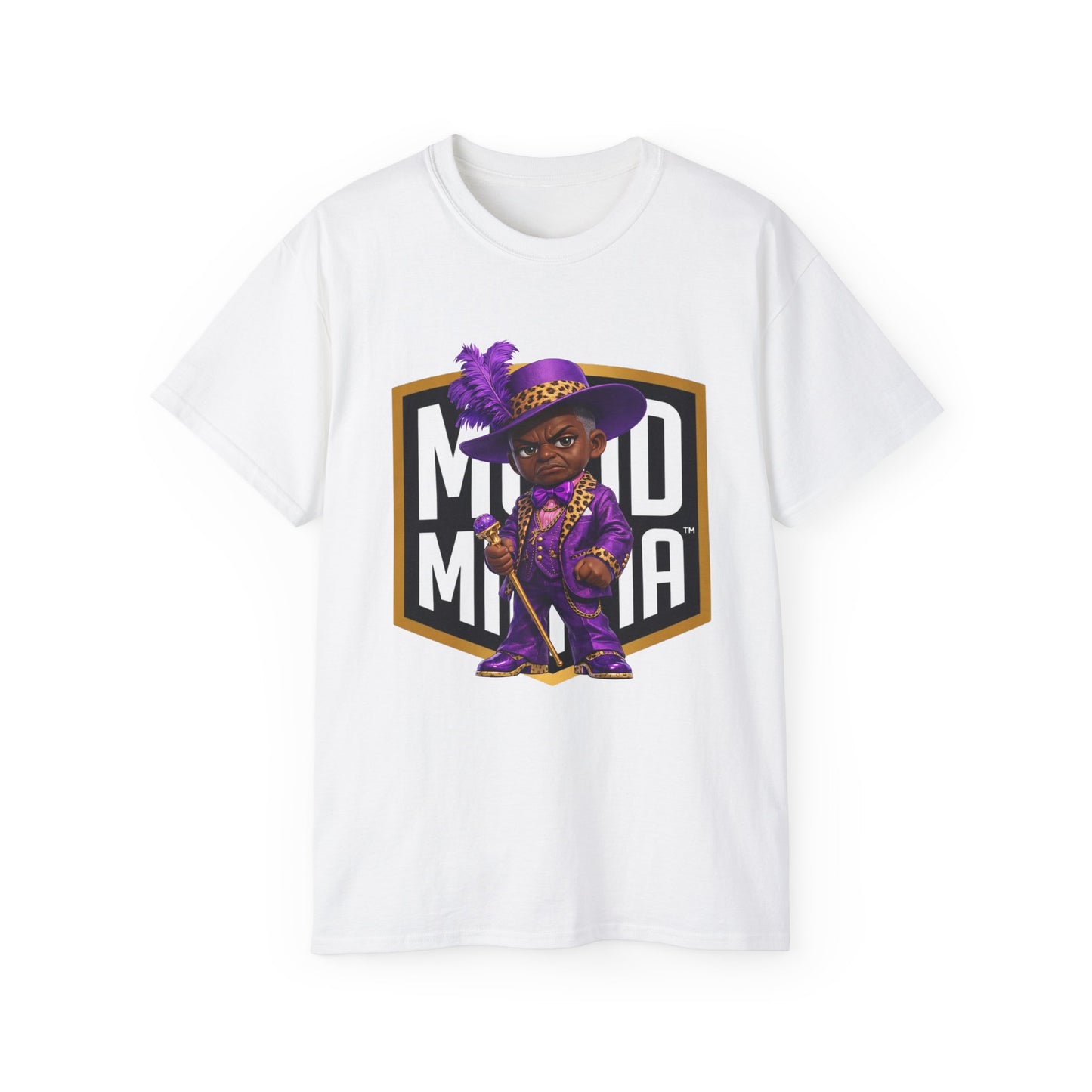 Mykell Money • Controlled Swagger Authority • Mood Militia • T-Shirt • Black Hat Pixels • Unisex