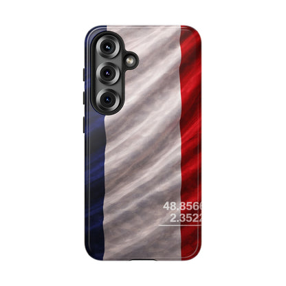 France • Street Sovereign – Tricolore Precision • Samsung Galaxy S25 • Wireless Friendly • Tough Case