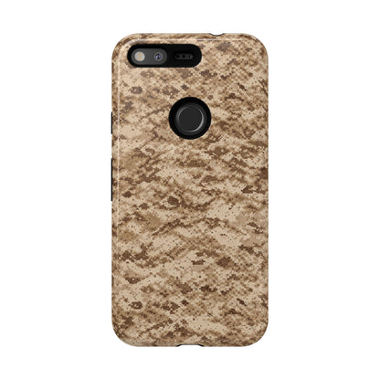 Desert Storm Camo • Google Pixel (Original) • Tough Case • Wireless Friendly