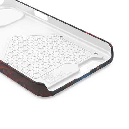 Ember Fins • Apple iPhone 13 • Tough Case with Card Holder • MagSafe®
