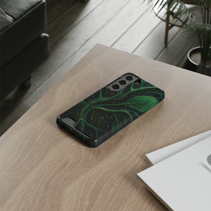 Circuit Tree • Samsung Galaxy S22 • MagSafe® Tough Case with Card Holder