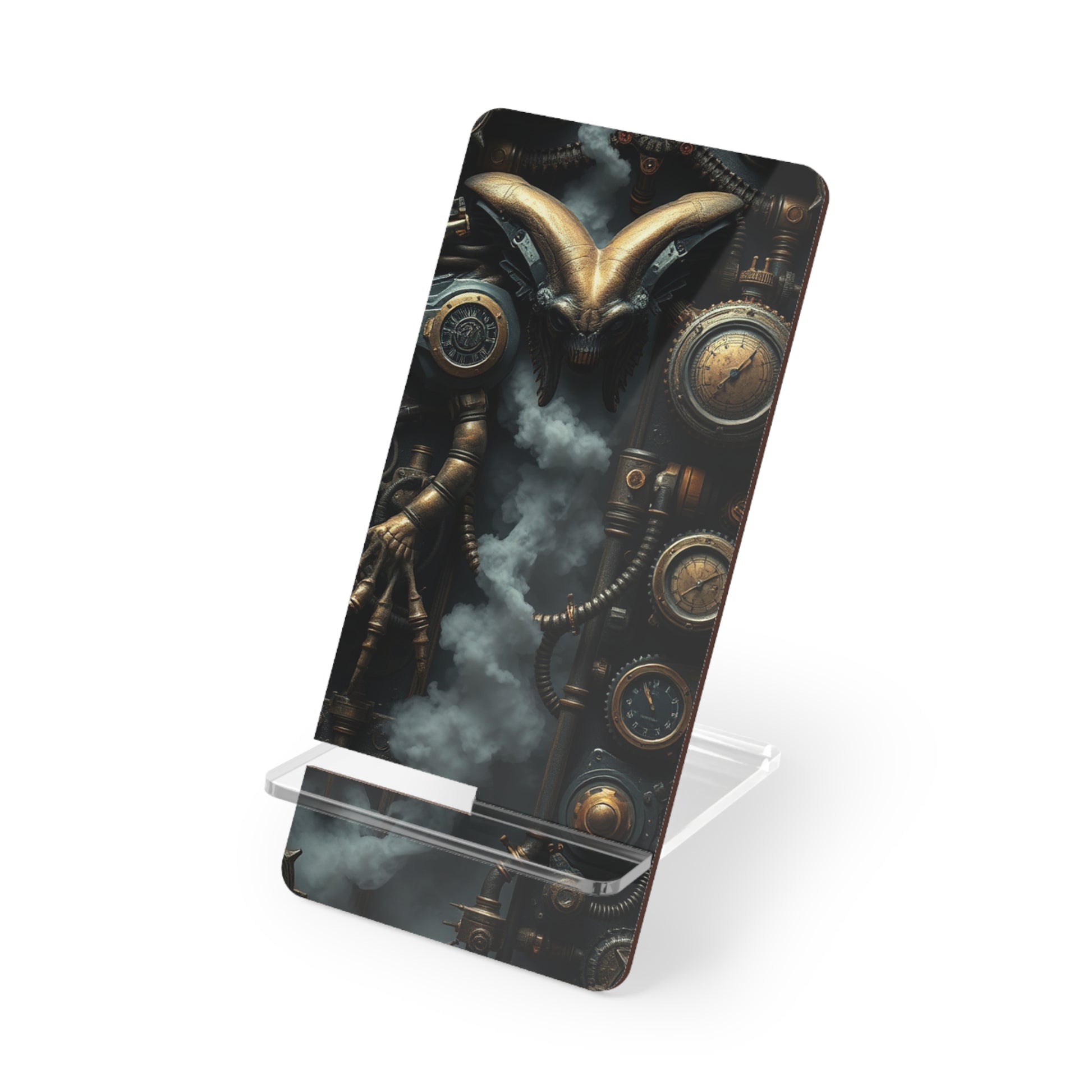 Myth Valve • Smartphone Display Stand tech accessory by Black Hat Pixels